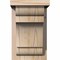 Ekena Millwork New Brighton Smooth Corbel w/Backplate, Douglas Fir, 7 1/2"W x 8"D x 12"H COR08X08X12NEB01SDF - alternate 2
